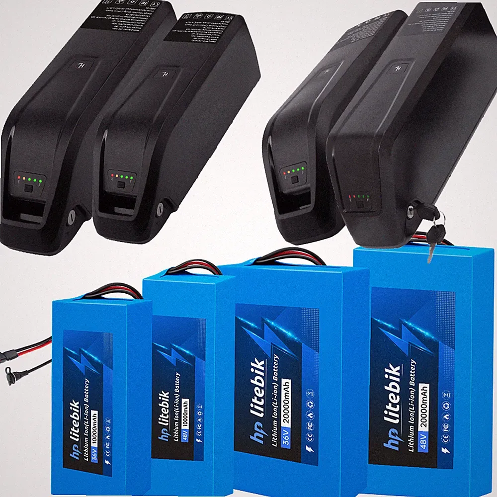 52V/48V/36V eBike battery 100-750-2000W 8/10/14/15/20AH Bicycle Lithium Battery